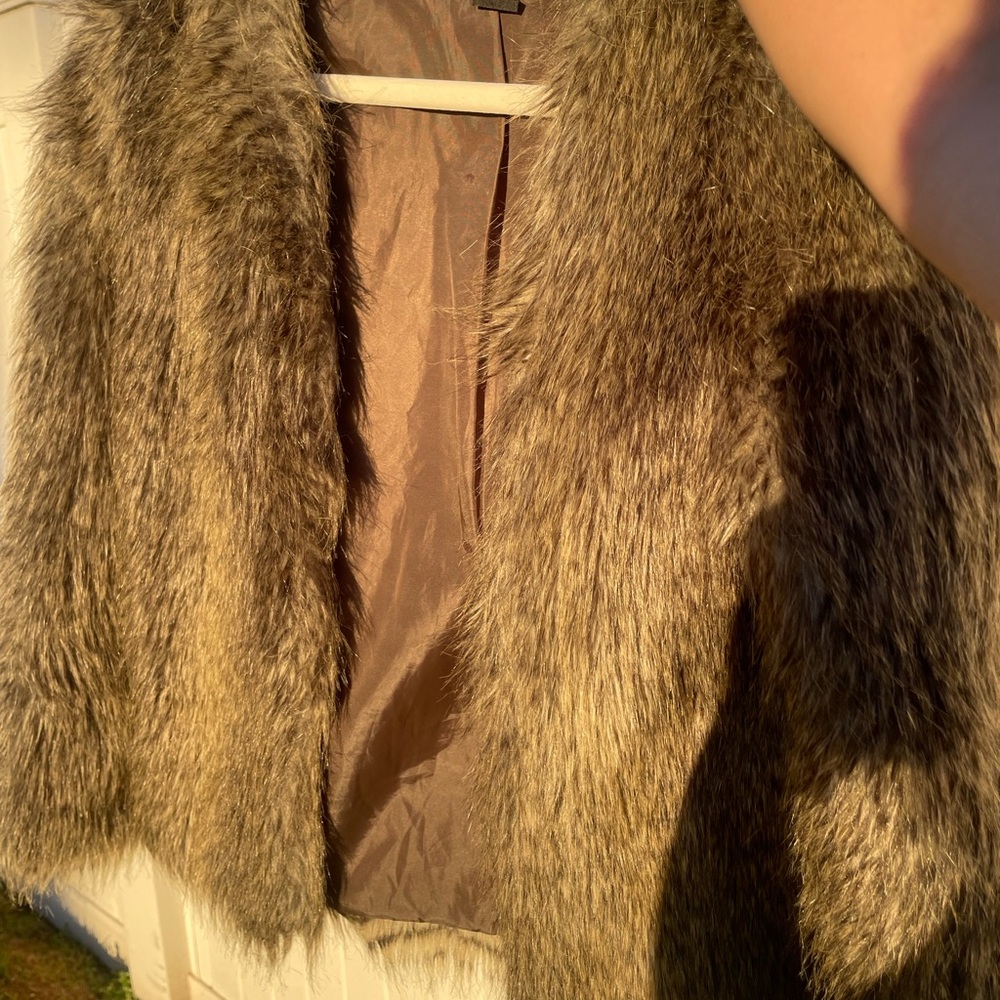 H&M Women's Faux Fur Jacket